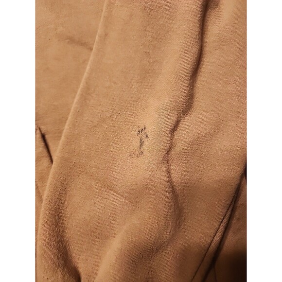 DICKIES AMERICAN CLASSIC PULLOVER HOODIE HOODED SWEATSHIRT Sz Mens L Brown - Picture 3 of 4